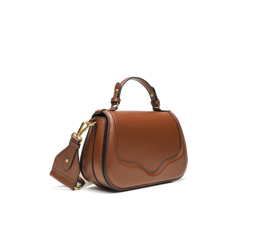 Minimalist Top-Handle Satchel Bag