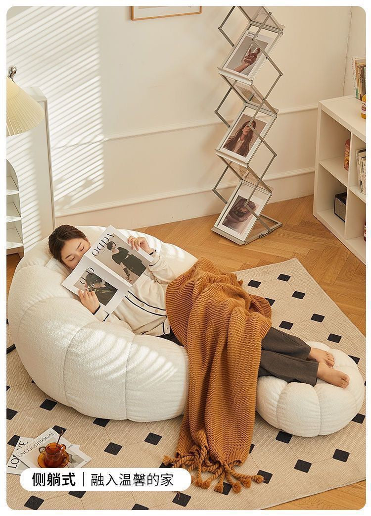 Pumpkin Cloud Lounge Sofa with Footrest