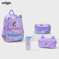 4-Piece Kids School Backpack Set – Cartoon Backpack, Lunch Bag, Pencil Case & Water Bottle