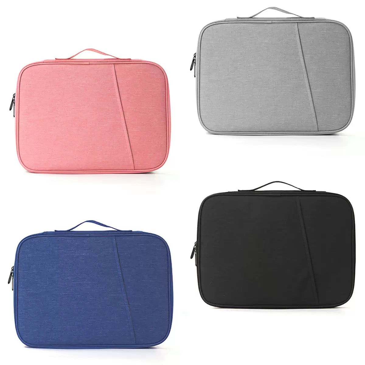 Universal 10–11” Tablet & Laptop Protective Carry Case with Handle