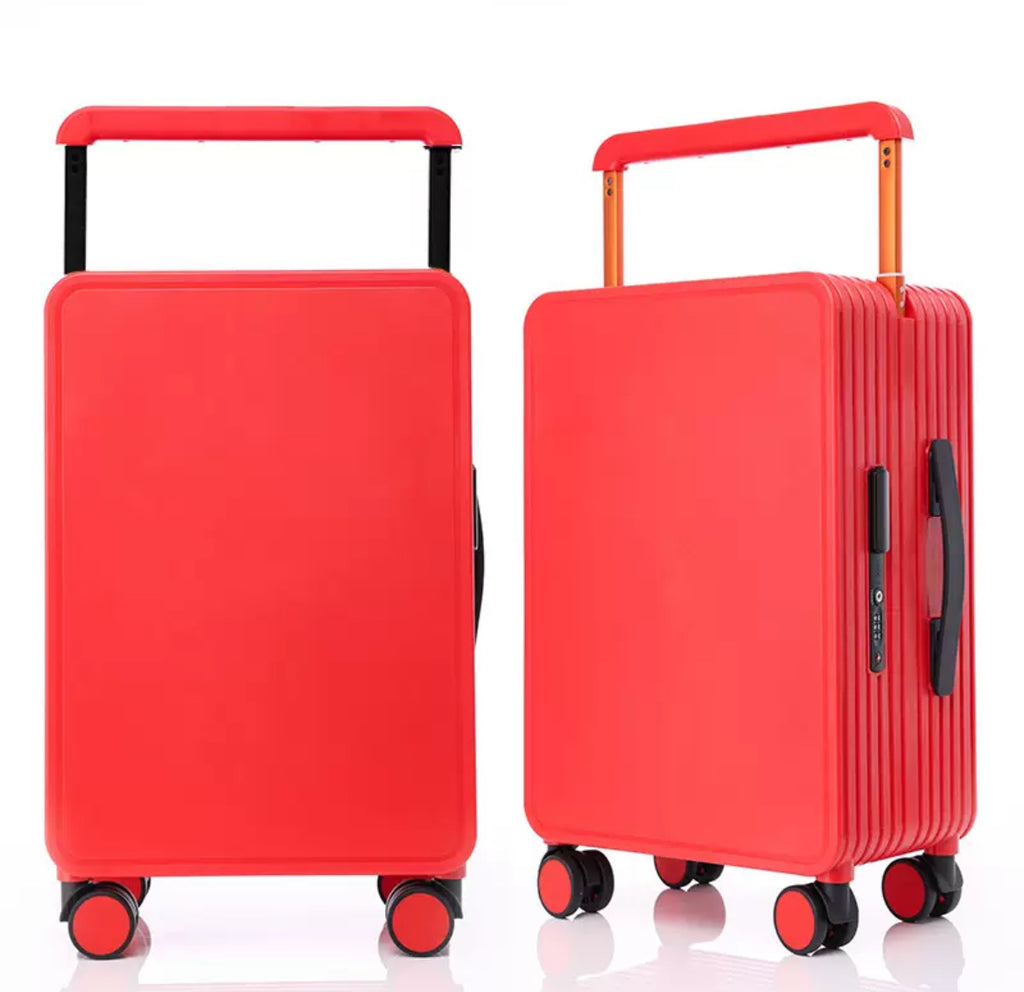 Modern Color-Block Hard-Shell Travel Luggage Set (20/24/26”)