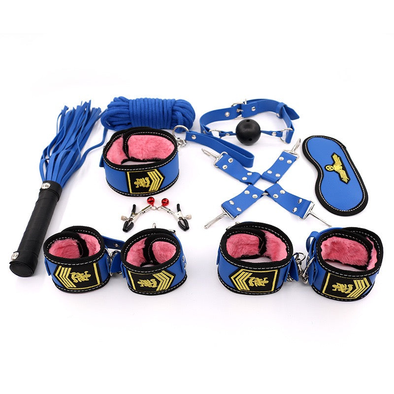 9-piece Bondage Gear Set