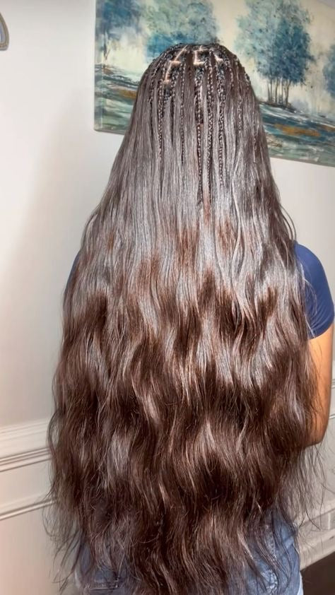 High Quality Chemical Fibre Hair with 100% Human Hair Feel: For Sew-in Braids/Ponytails (MOQ-3 Packs)